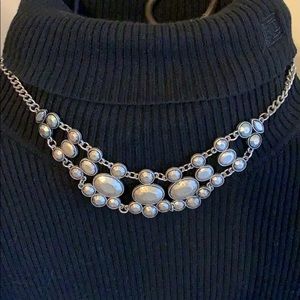 Silver accent necklace